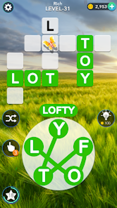 Word Mind: Crossword puzzle screenshot