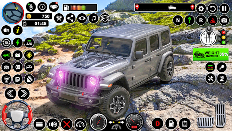 Offroad Jeep Driving:Jeep Game screenshot