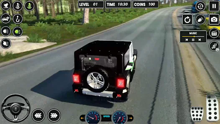 Offroad Jeep Driving:Jeep Game screenshot