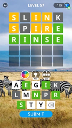 Calming Word Guess screenshot