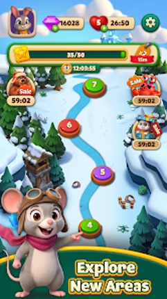 Tilescapes: Match & Relax screenshot