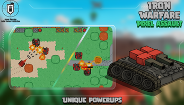 Iron Warfare Pixel Assault screenshot