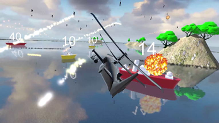 Ka-50 "Black Shark" Sea battle screenshot