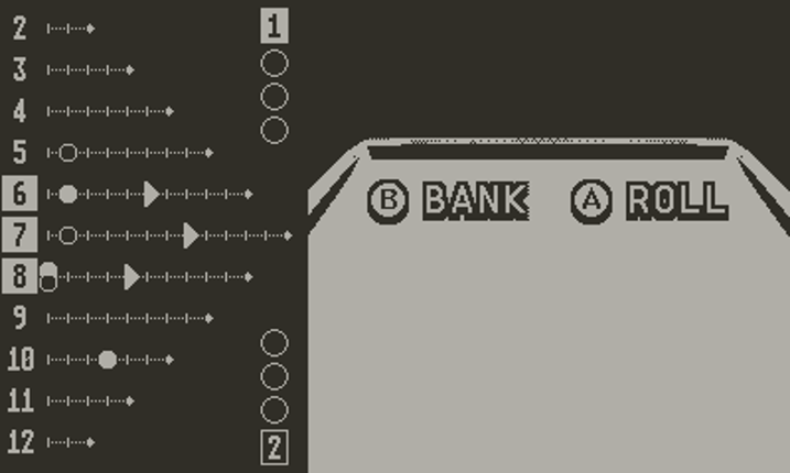 PlayDice for Playdate screenshot