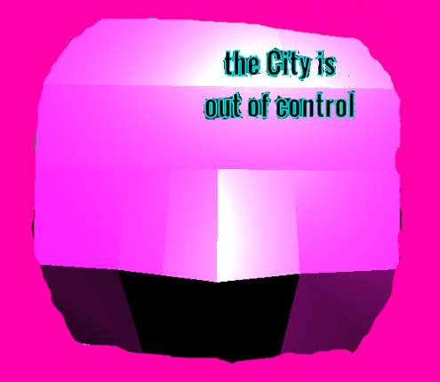 The city is out of control Game Cover