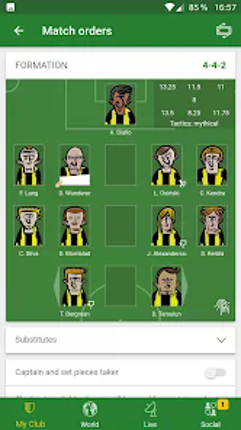 Hattrick Football Manager Game Image