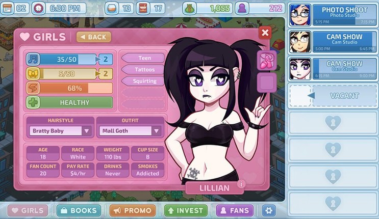 HunieCam Studio screenshot