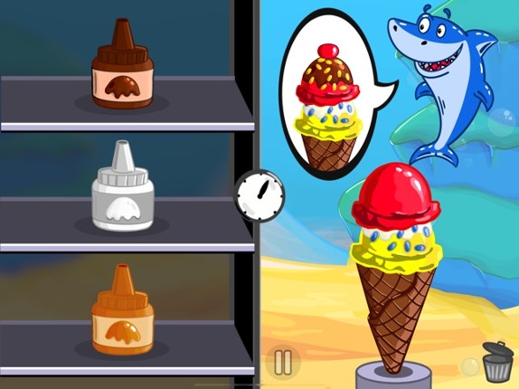 Ice Cream Mixer Orders screenshot