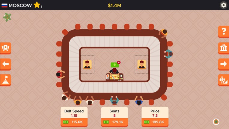Idle Sushi Bar Tycoon screenshot