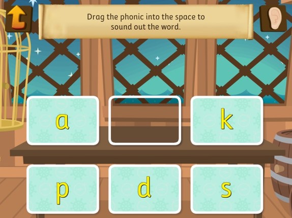 Pirate Phonics 1: Fun Learning screenshot