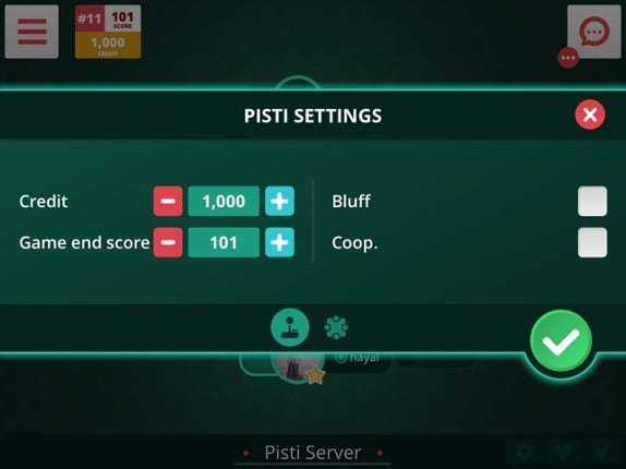 Pişti - Online screenshot