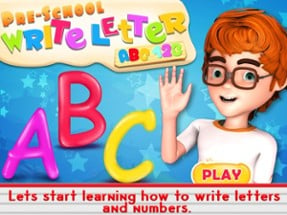 Preschool Write Letter Image