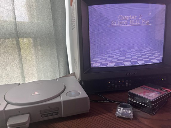 PS1 slides for my Silent Hill fog video Image