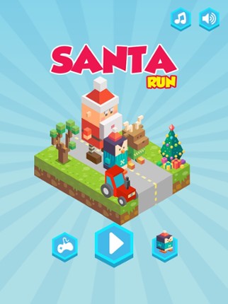 Santa Run - Endless Running Game for Christmas screenshot