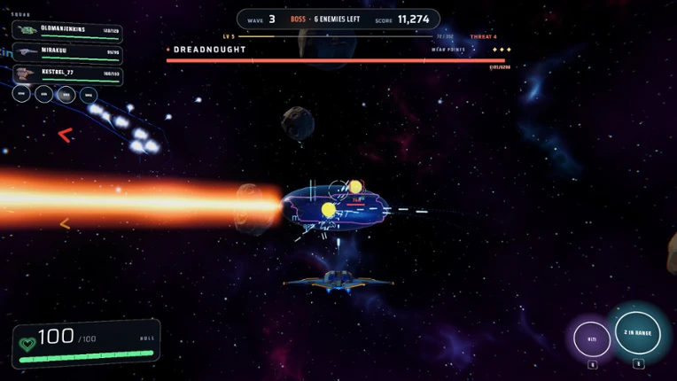 Spaceship Wars Together screenshot