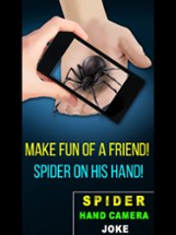 Spider Hand Camera Joke Image