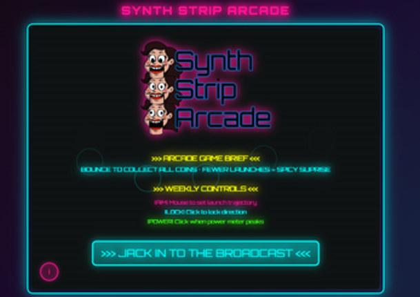 Synth Strip Arcade screenshot