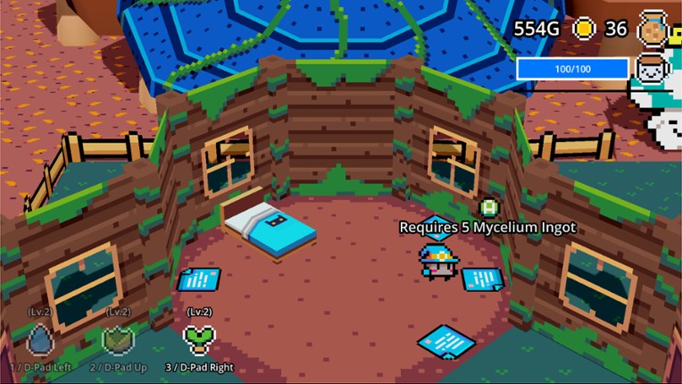 The Smol Mushroomancer screenshot