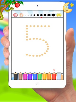 Write Alphabet ABC and Numers - Writing for Kids Image