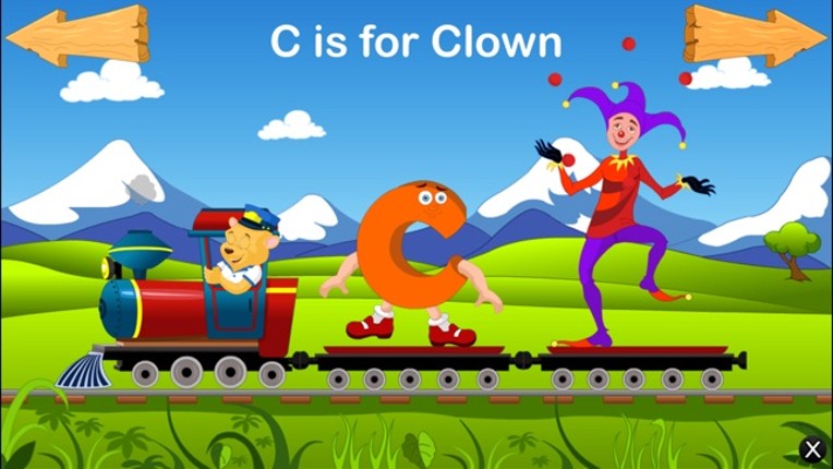 Alphabet Train For Kids - Learn ABCD screenshot