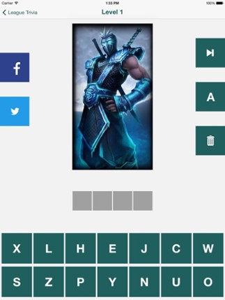 Champ Trivia for League of Legends - Guess the Champions based on Splash Art or Item based on picture Quiz screenshot