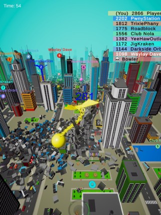 City Wreck.io screenshot