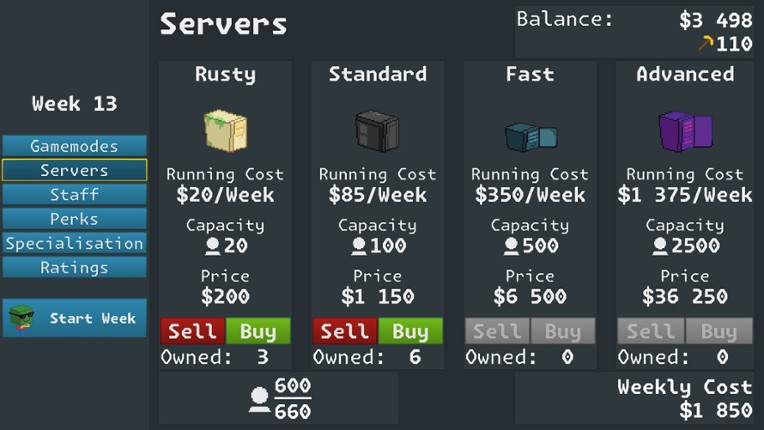 Cube Game Server Boss screenshot