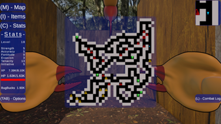 First Person Scorpion Image