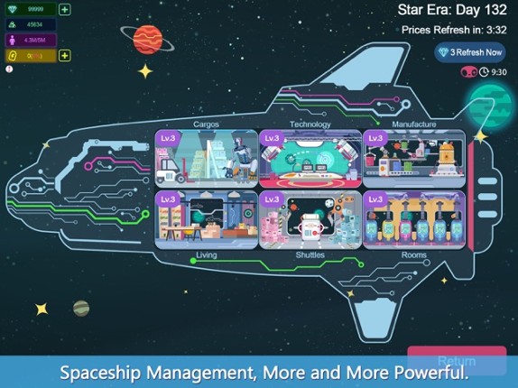 Galaxy Tycoon: Star Trade &amp;War screenshot