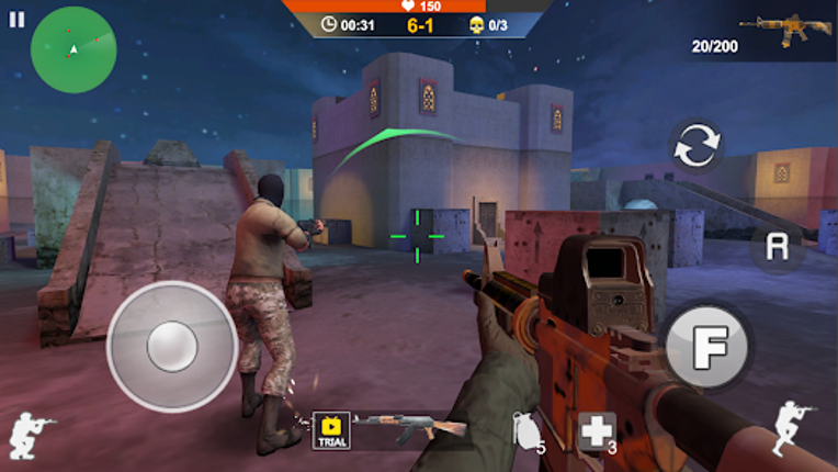 Shoot Strike War Fire screenshot