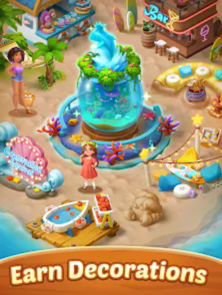 Seaside Escape®: Merge & Story screenshot