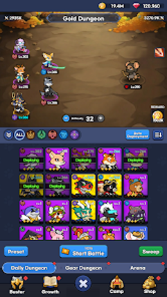 Animal Busters : Idle RPG screenshot