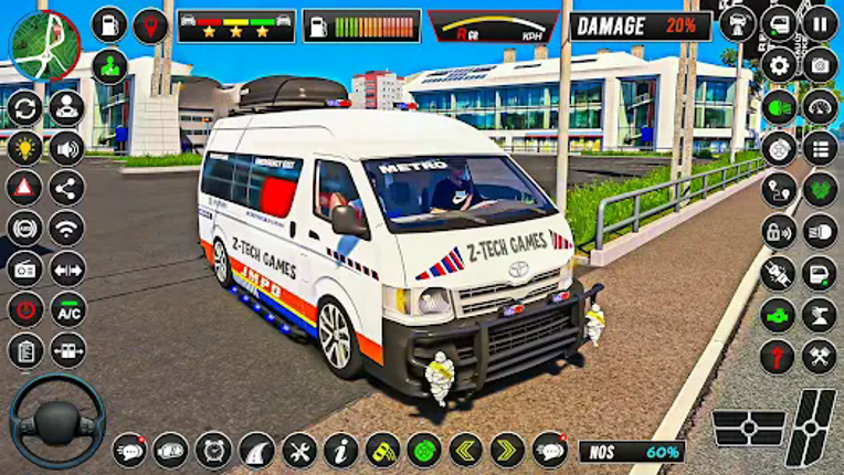 Bus Simulator 3D Euro Bus Game screenshot