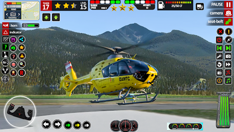 Army Helicopter Simulator Game screenshot