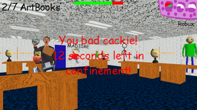 Baldi Loves Safety Scissors Image