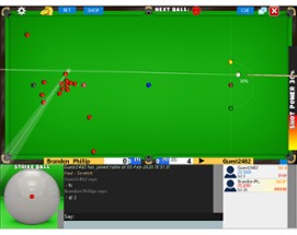 Flash Snooker Game Image