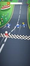 Hill Run Race- Flying Stickman Image