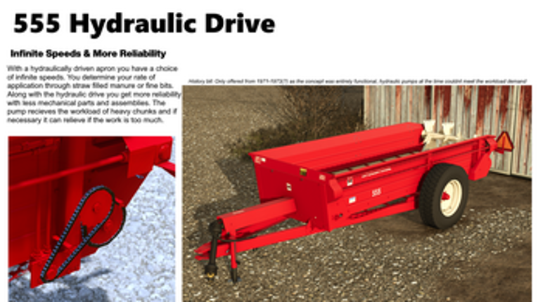International 500 Series Manure Spreader Image