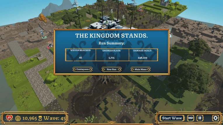 Kingsward TD screenshot