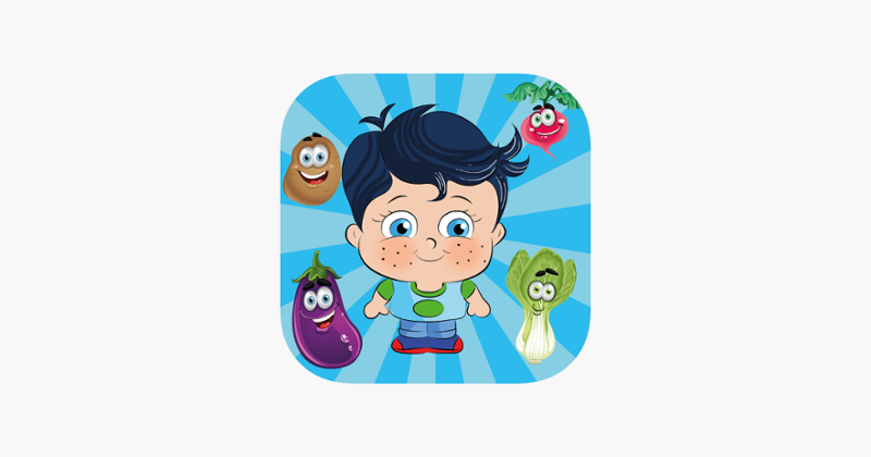 Little Genius Matching Game - Vegetables - Educational and Fun Game for Kids Image