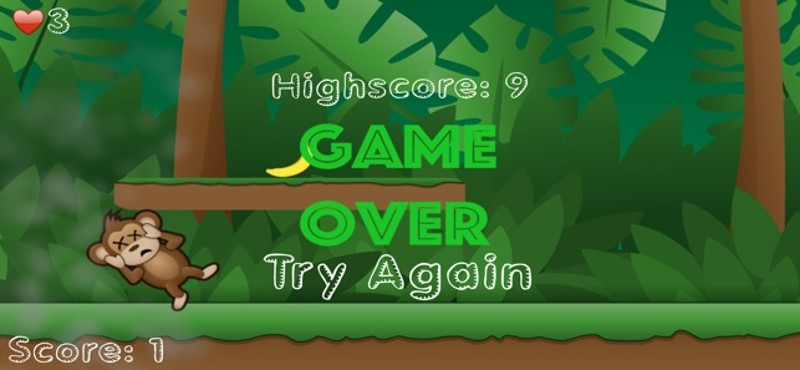 Monkey Jungle Run screenshot