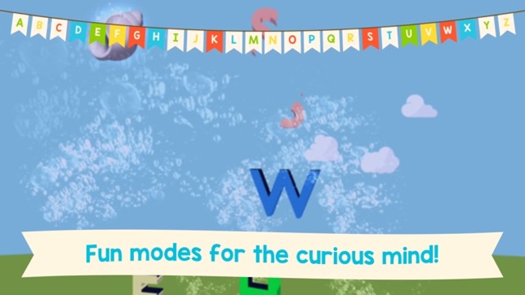 Noobie ABC level 1: fun game to learn alphabet letters with phonic sounds for kids, toddlers and babies screenshot