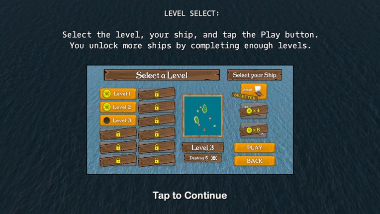 Pirate Sea Battle Challenge screenshot
