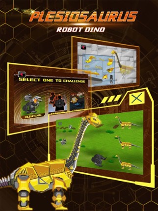 Plesiosaurus: Robot Dinosaur - Trivia & Funny Puzzle Sports Dragon Free Game screenshot