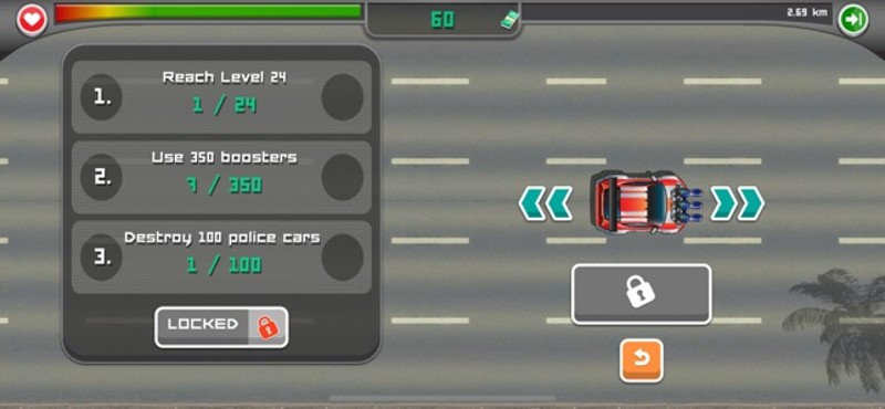 Retro Road Fury screenshot