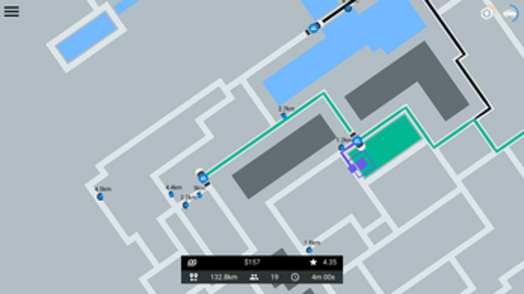 Routed: Ride Share Sim screenshot