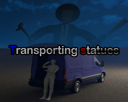 Transporting statues Image