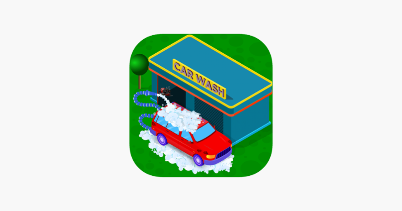 Car wash salon and garage Game Cover