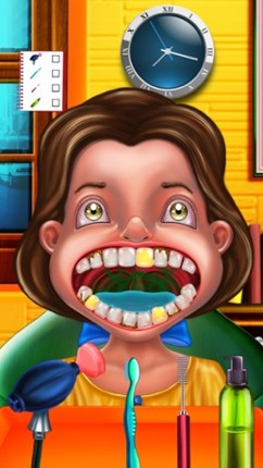 Dentist for Kids : treat patients in a Crazy Dentist clinic ! FREE screenshot