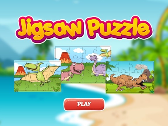 Dino World: Jurassic Zoo Dinosaur Jigsaw Games screenshot